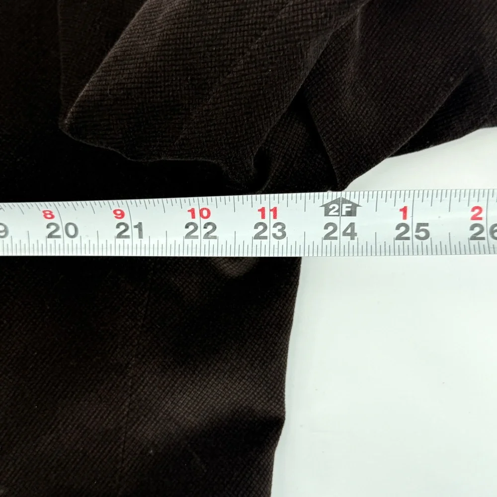 Hugo Boss dark Brown  Velvet Blazer Pasolini US Mens 44L Made in USA‎ Jacket
